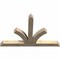 Ekena Millwork Richland Rough Sawn Timber Gable Bracket, Douglas Fir, 84"W x 56"H x 6"D x 6"F, 16/12 Pitch GBW084X56X0606RIC00RDF - alternate 2